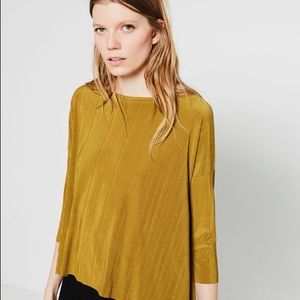 ZARA Gold Top